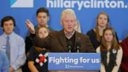 Bill on the campaign trail