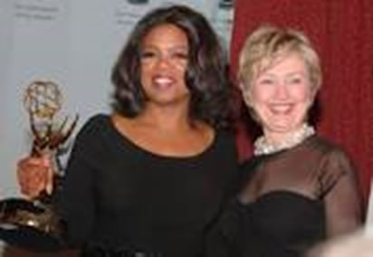 oprah and hillary